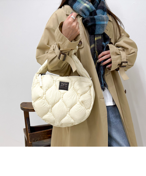 【TAION/タイオン】MILITARYバナナショルダーバッグ M