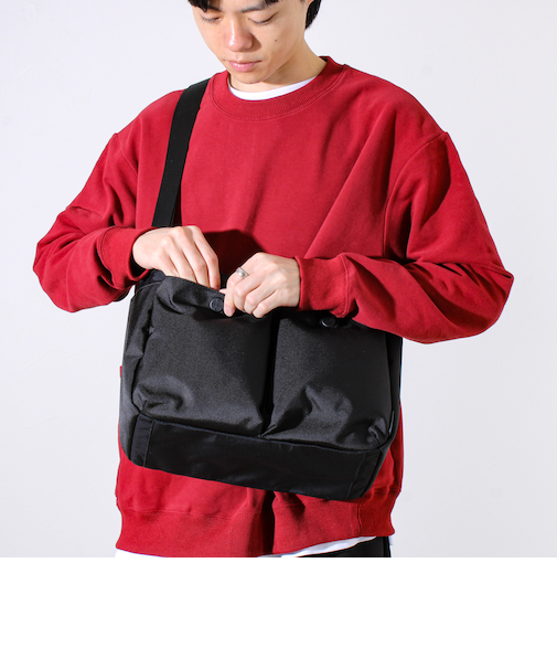 【SML/エスエムエル】PILOT SHOULDER BAG