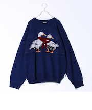 【FREDYMAC/フレディマック】アニマル柄 ジャガードニット