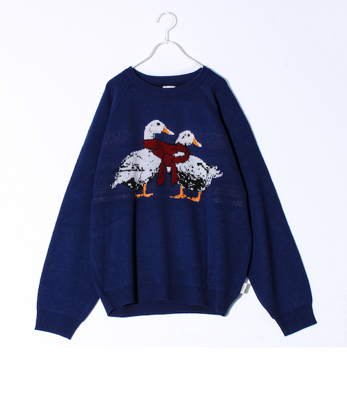 【FREDYMAC/フレディマック】アニマル柄 ジャガードニット