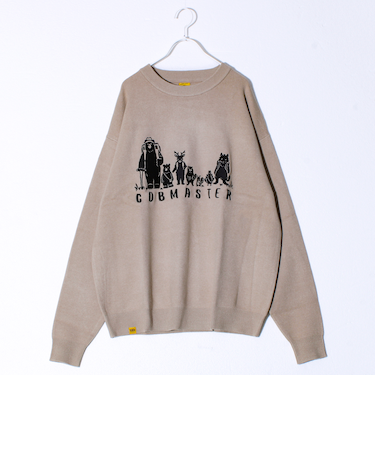 【COBMASTER/コブマスター】ファミリー刺繍ニットプルオーバー