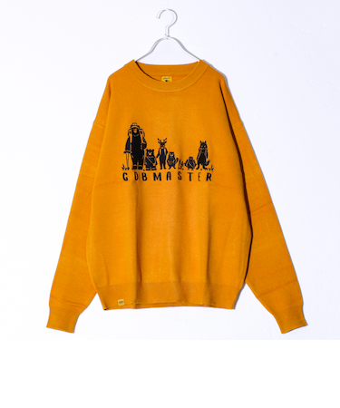【COBMASTER/コブマスター】ファミリー刺繍ニットプルオーバー