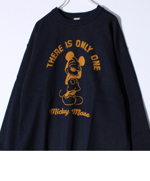 【MICKEY&JERRY】UNISEX ジャガードニット