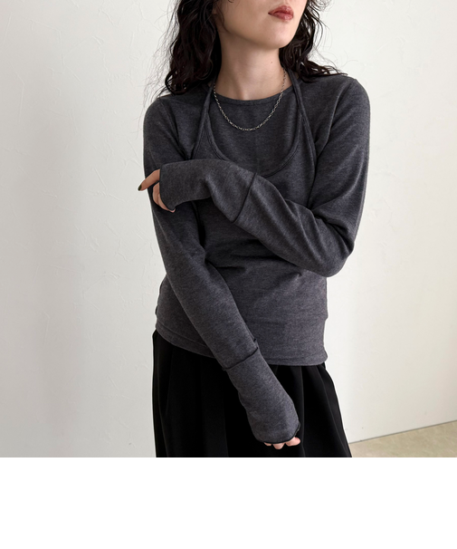 ビスチェレイヤードロンTセット