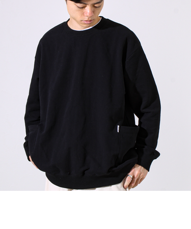 【ディテールで差がつく】バックステッチサイドポケットスウェット