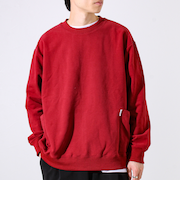 【ディテールで差がつく】バックステッチサイドポケットスウェット