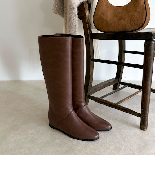 ATELIER BRUGGE / アトリエブルージュ】インヒールロングブーツ