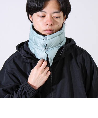 【TAION/タイオン】ベーシック ダウンネックウォーマー