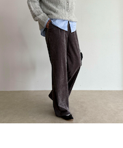 モールストレッチフレアーパンツ