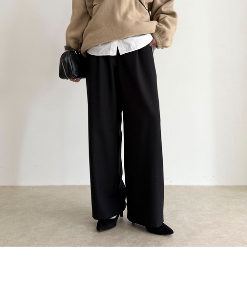 ウールライク5ポケイージーパンツ