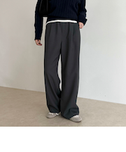 ウールライク5ポケイージーパンツ