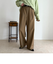ウールライク5ポケイージーパンツ