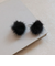 ミンクファーピアス