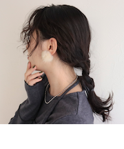 ミンクファーピアス