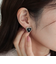 アンティーク調BKハートピアス