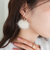 ミンクファーカスタムフープピアス