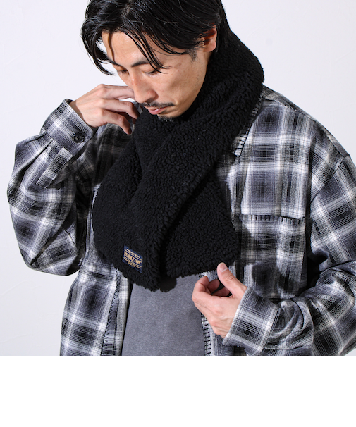 【PENDLETON】別注 HARDING 差し込みボアマフラー