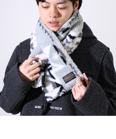 【PENDLETON】別注 HARDING 差し込みボアマフラー