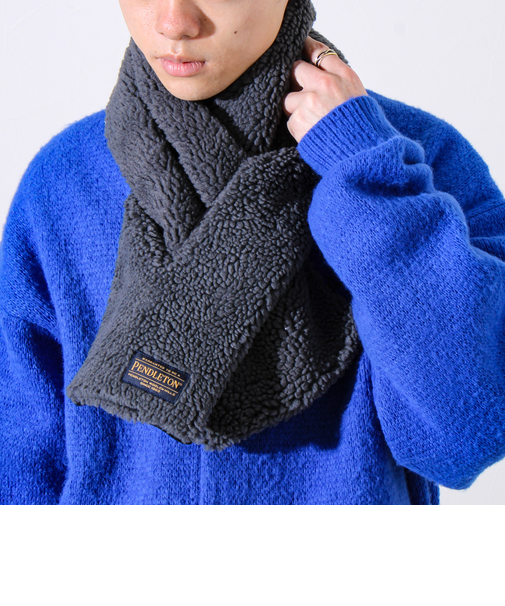 【PENDLETON】別注 HARDING 差し込みボアマフラー