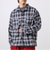 【主役の1枚】TRオンブレチェック ブランケットステッチシャツ