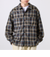 【主役の1枚】TRオンブレチェック ブランケットステッチシャツ