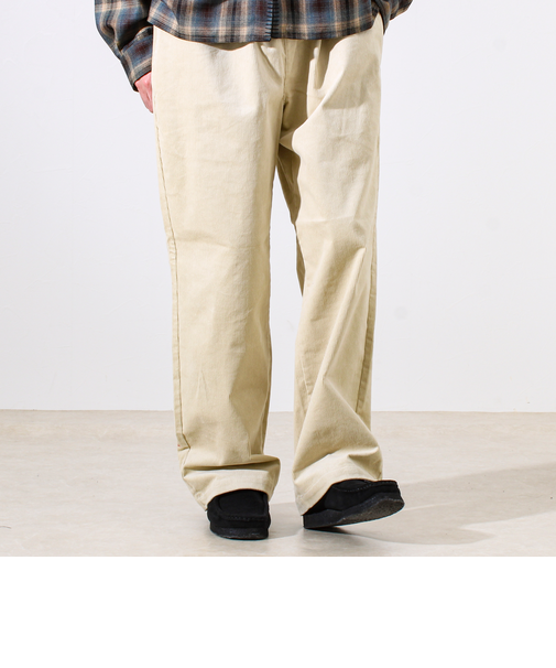 【人気シリーズ/UNISEX/4サイズ/7色展開】GOODNESS コールパンツ