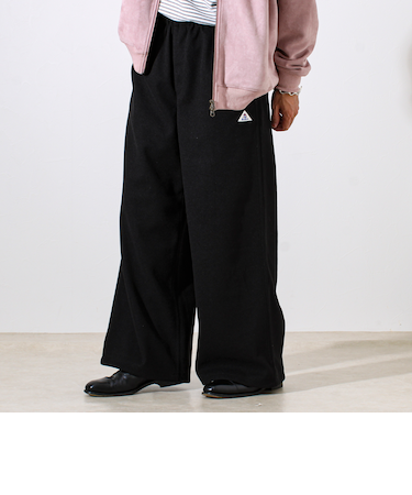 【GEVACO/ゲバコ】ウールライクイージーパンツ