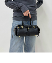 ダブルベルトスリムボストンバッグ