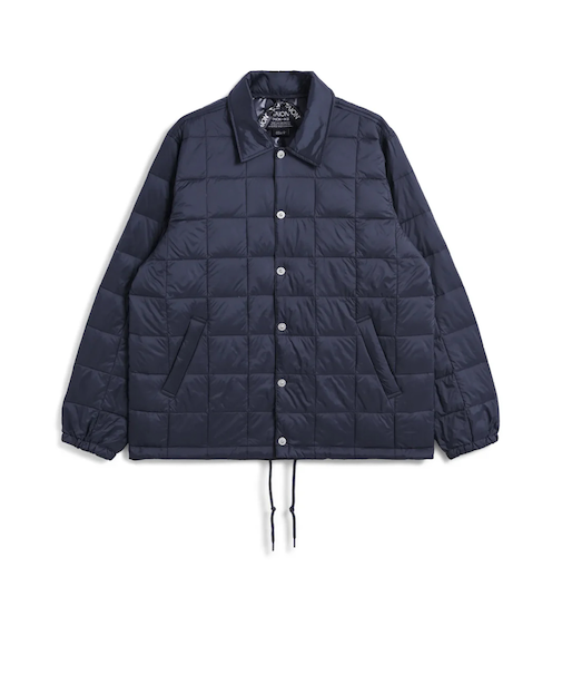 【TAION/タイオン】ベーシック ダウンコーチジャケット