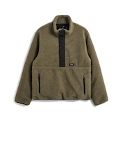 【TAION/タイオン】ノンダウン マウンテン ハイネック ボアプルオーバー