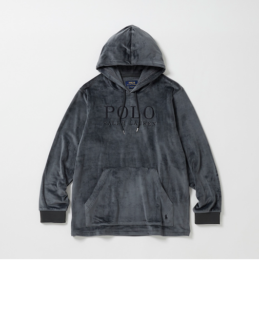【POLO RALPH LAUREN】POLO VELOUR HOODIE