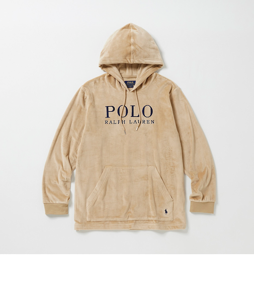 【POLO RALPH LAUREN】POLO VELOUR HOODIE