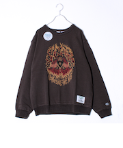 【DISCUS×Disney Villains】UNISEX ヴィンテージ風 裏毛スウェット