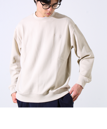 【GOODNESS WEAR】ソフトタッチ裏起毛クルーネックスウェット