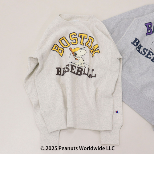 Champion/チャンピオン】SNOOPY CREW SWEATSHIRT｜フレディ