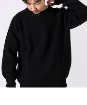 【Vincent et Mireille】Rib CLASSIC CREWNECK