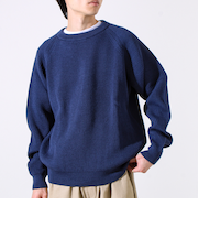 【Vincent et Mireille】Rib CLASSIC CREWNECK