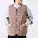 【Vincent et Mireille】Stitchless down vest