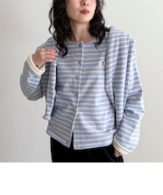 【GEVACO/ゲバコ】裏フリースカーディガン