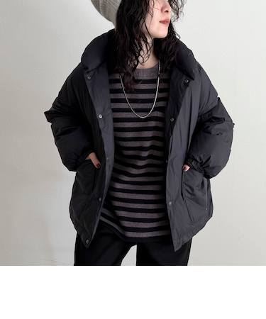 【GEVACO/ゲバコ】ノンステッチミドルダウン