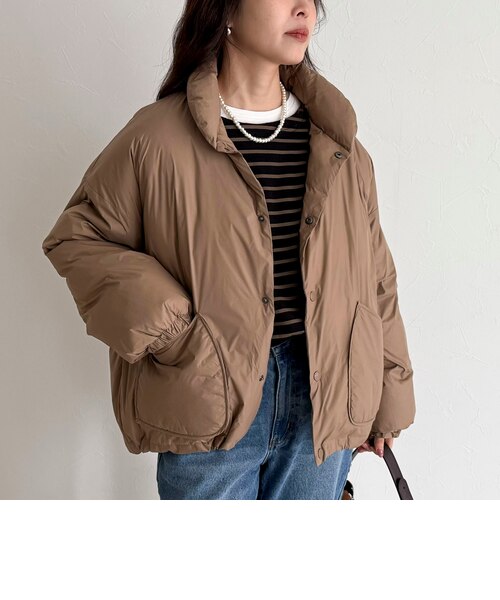 GEVACO/ゲバコ】ノンステッチミドル中綿ジャケット｜フレディ