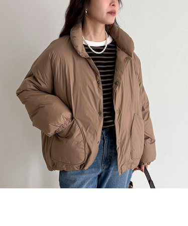 【GEVACO/ゲバコ】ノンステッチミドルダウン