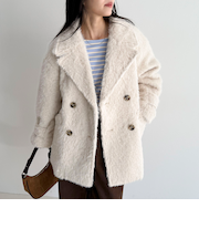 【GEVACO/ゲバコ】別注シャギーPコート