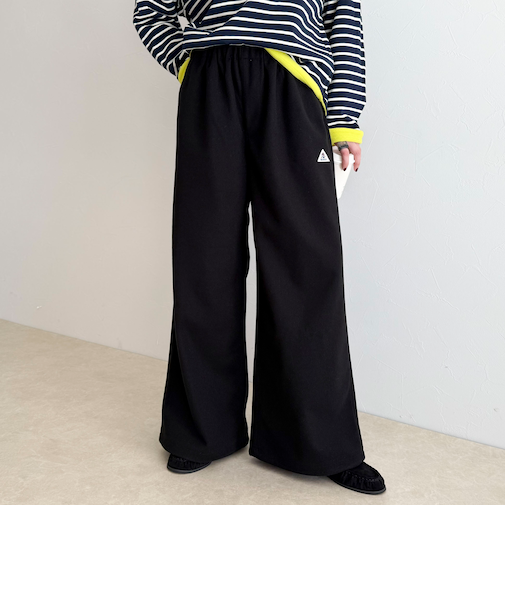 【GEVACO/ゲバコ】ウールライクイージーパンツ