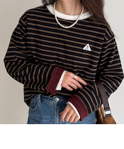 【2WAY仕様】【GEVACO/ゲバコ】裏フリースボートネックTシャツ