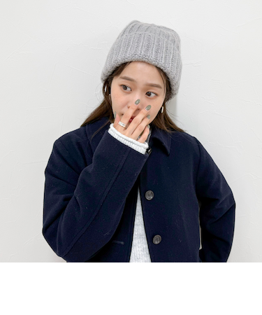 【Fratelli Talli/フラテリータリー】モヘヤ混ローゲージニットキャップ