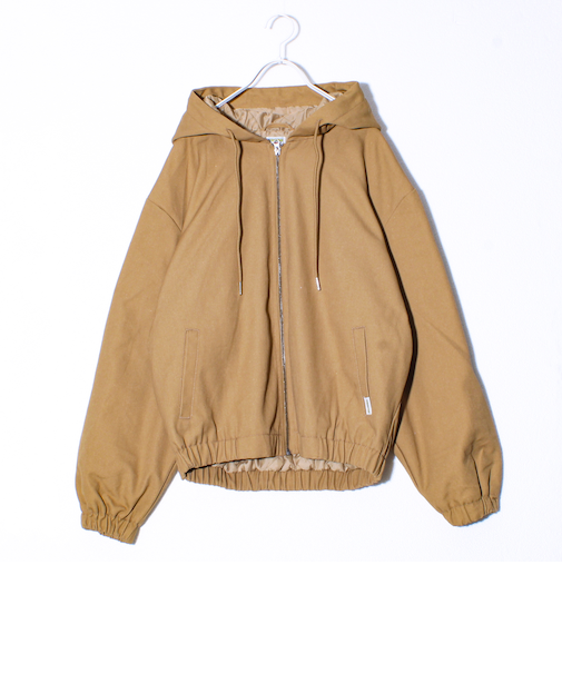 【FREDYMAC/フレディマック】ダック薄中綿フードブルゾン