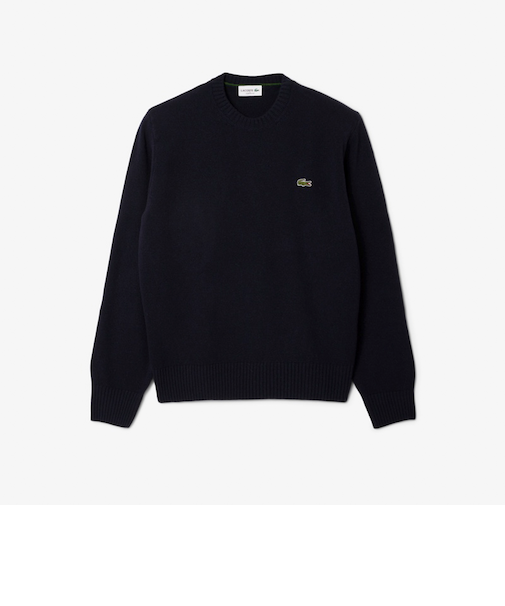【LACOSTE/ラコステ】エッセンシャルウールニットセーター