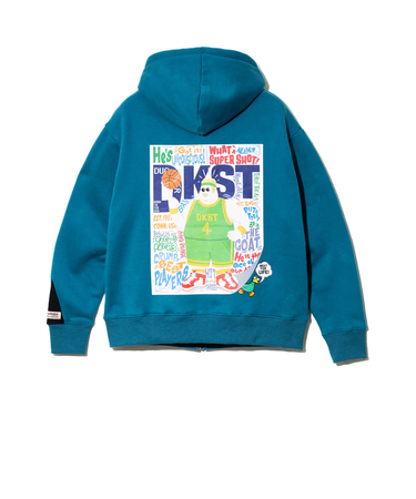 【Duckster/ダックスター】ポスターフルジップパーカー