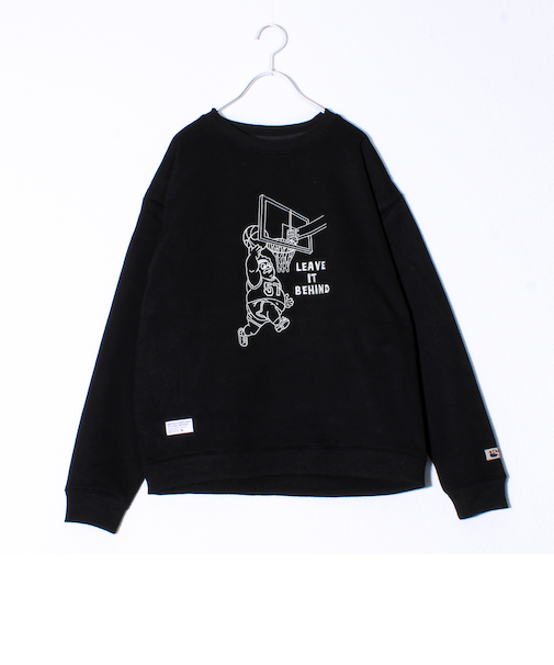 【Duckster/ダックスター】刺繍クルーネックスウェット